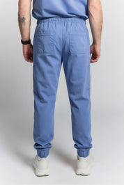 Pantalon médical Alexander jambe droite - Bleu ciel