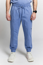 Pantalon médical Alexander jambe droite - Bleu ciel