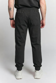 Pantalon de gommage Alexander coupe droite - Étain