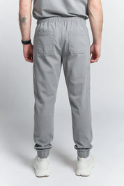 Alexander Straight Leg Scrub - Light Grey