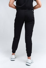 Pantalon de jogging d'uniforme médical Anastasia - Noir
