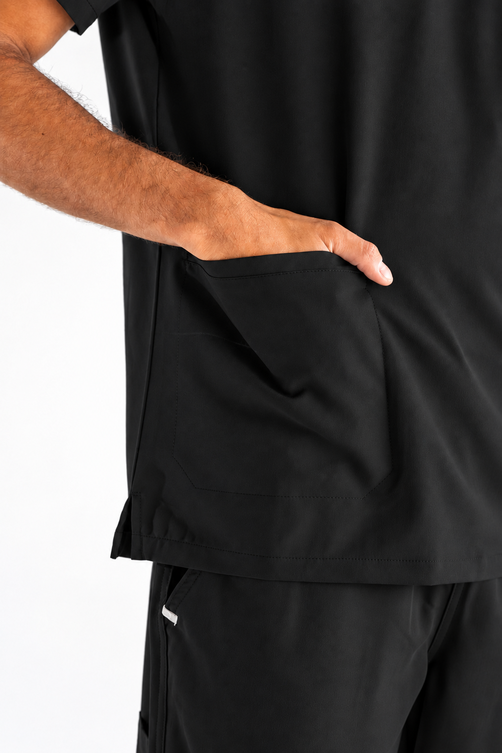 James Scrub Top - Black