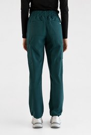 Lulu Straight Leg Scrub Pants - Pine