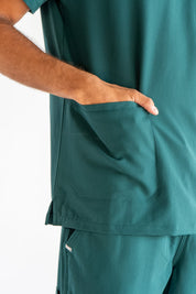 James Scrub Top - Pine