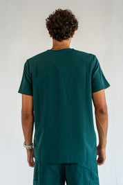 Liam Scrub Top - Pine