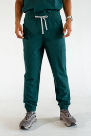 Kian Jogger Scrub Pants - Pine