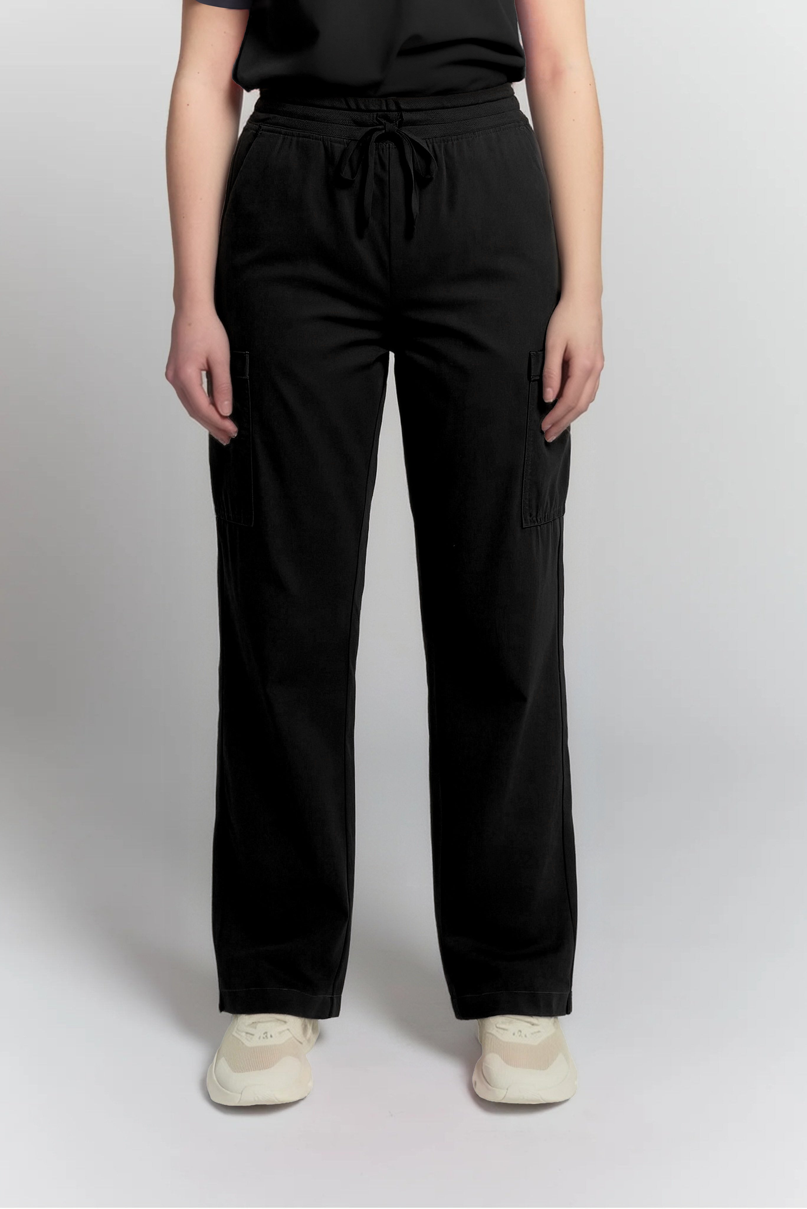 Florence Straight Leg Scrub Black
