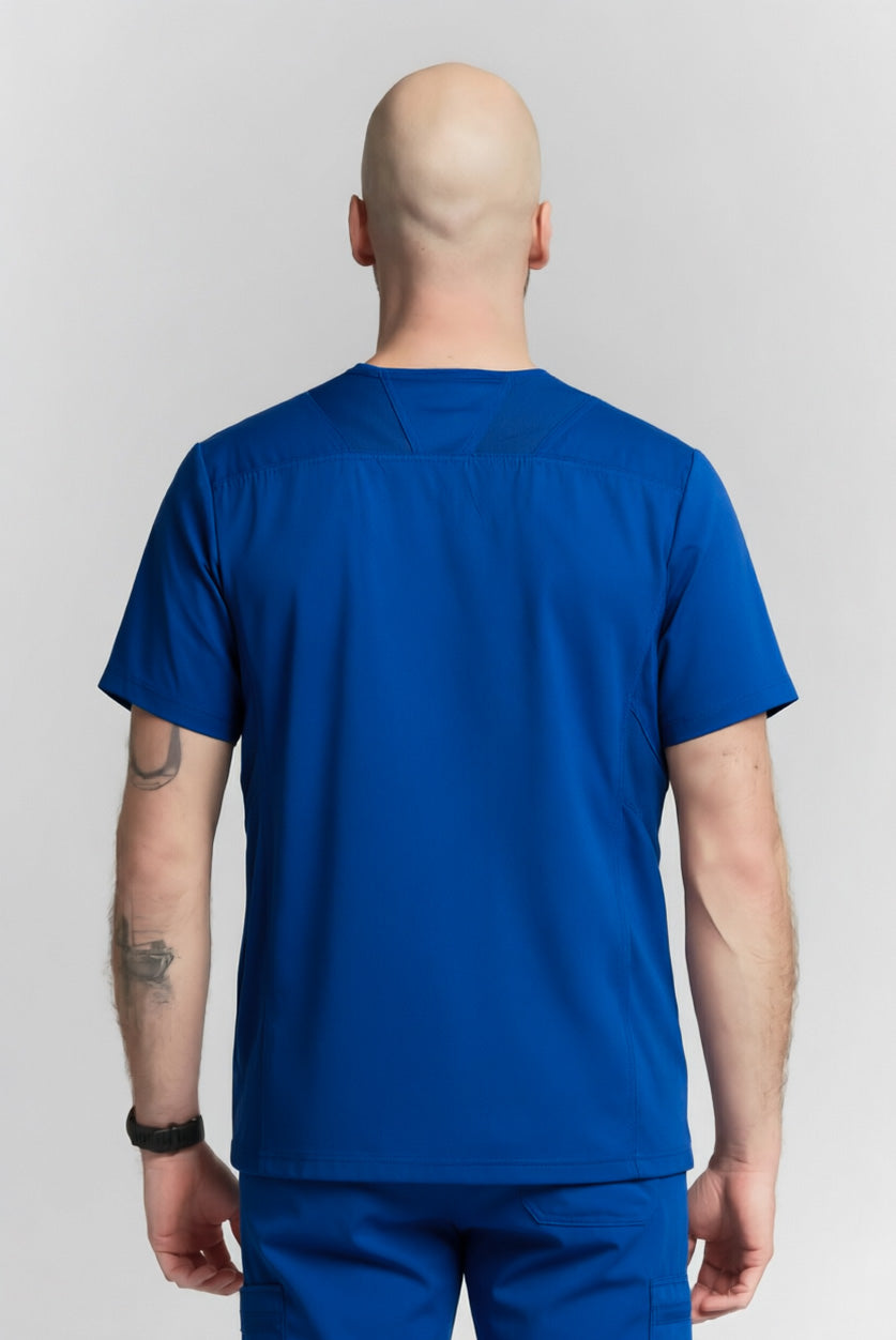 Haut de gommage Galen Bleu roi