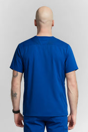 Haut de gommage Galen Bleu roi