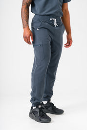 Kian Jogger Scrub Pants - Pewter