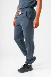 Kian Jogger Scrub Pants - Pewter