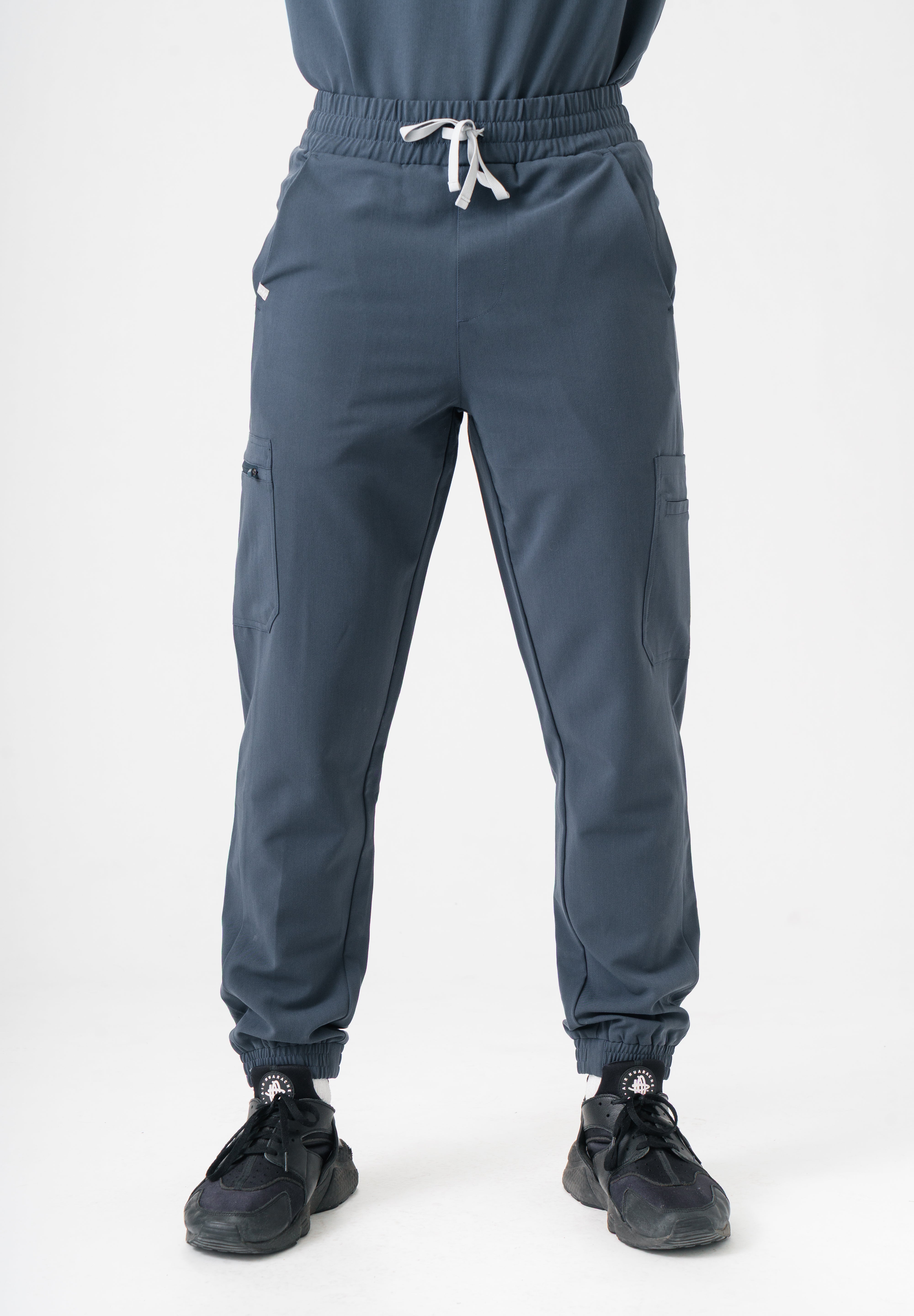 Kian Jogger Scrub Pants - Pewter
