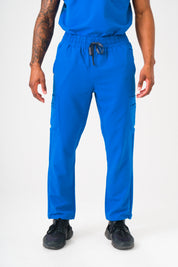 Luca Straight Scrub Pants - Royal Blue