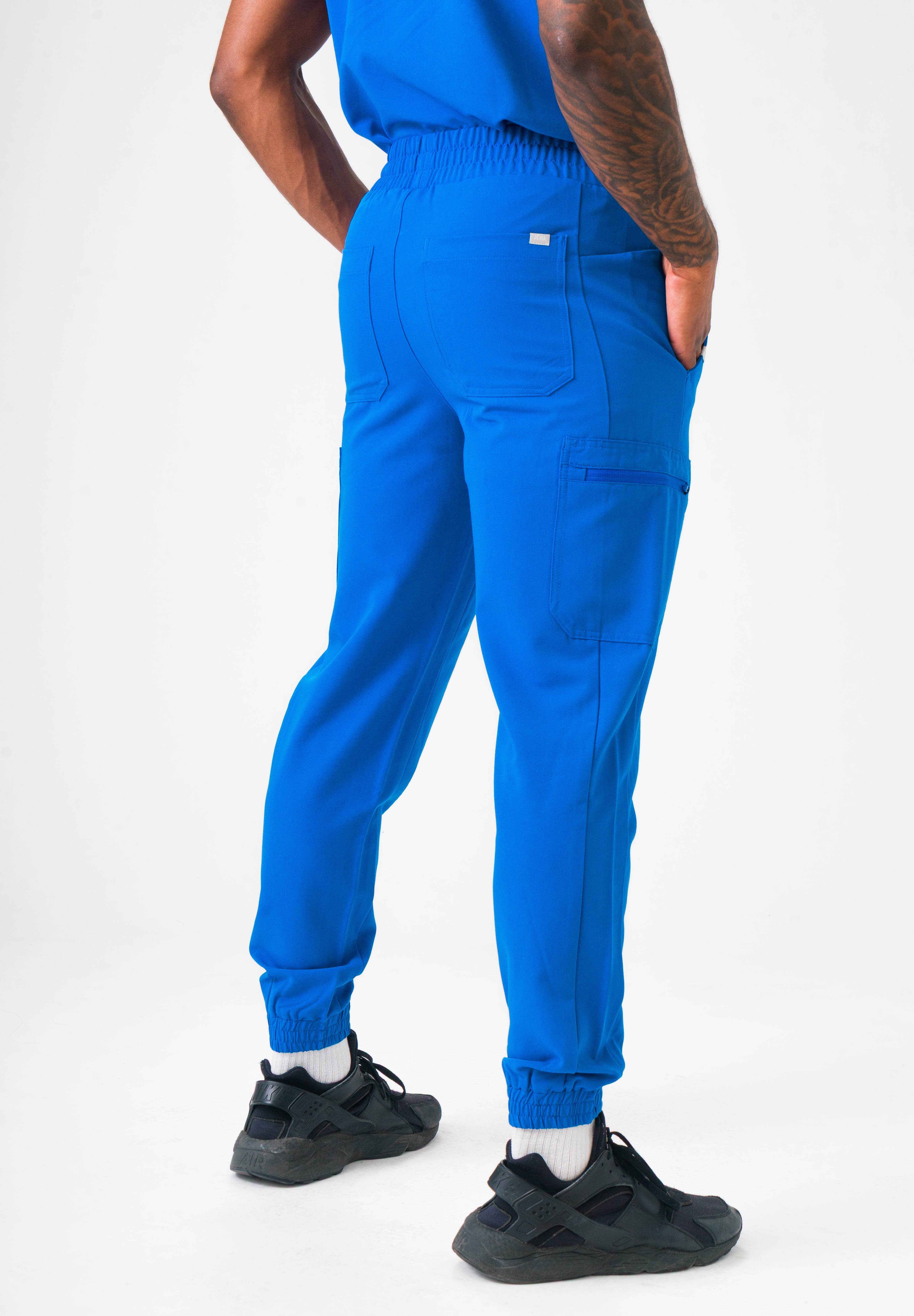 Kian Jogger Scrub Pants - Royal Blue