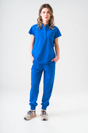 Pantalon de gommage Anastasia Jogger - Bleu royal
