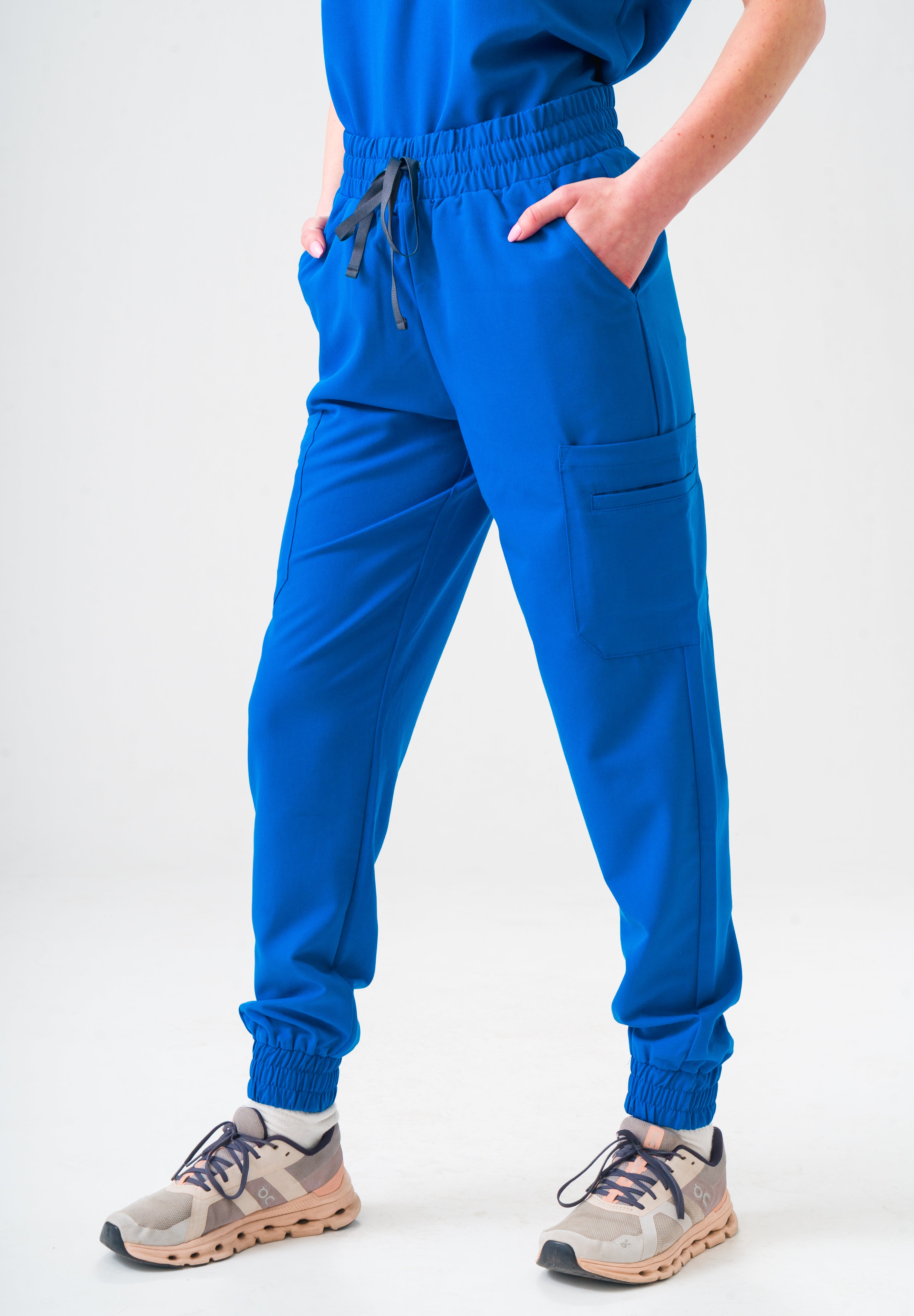 Pantalon de gommage Anastasia Jogger - Bleu royal