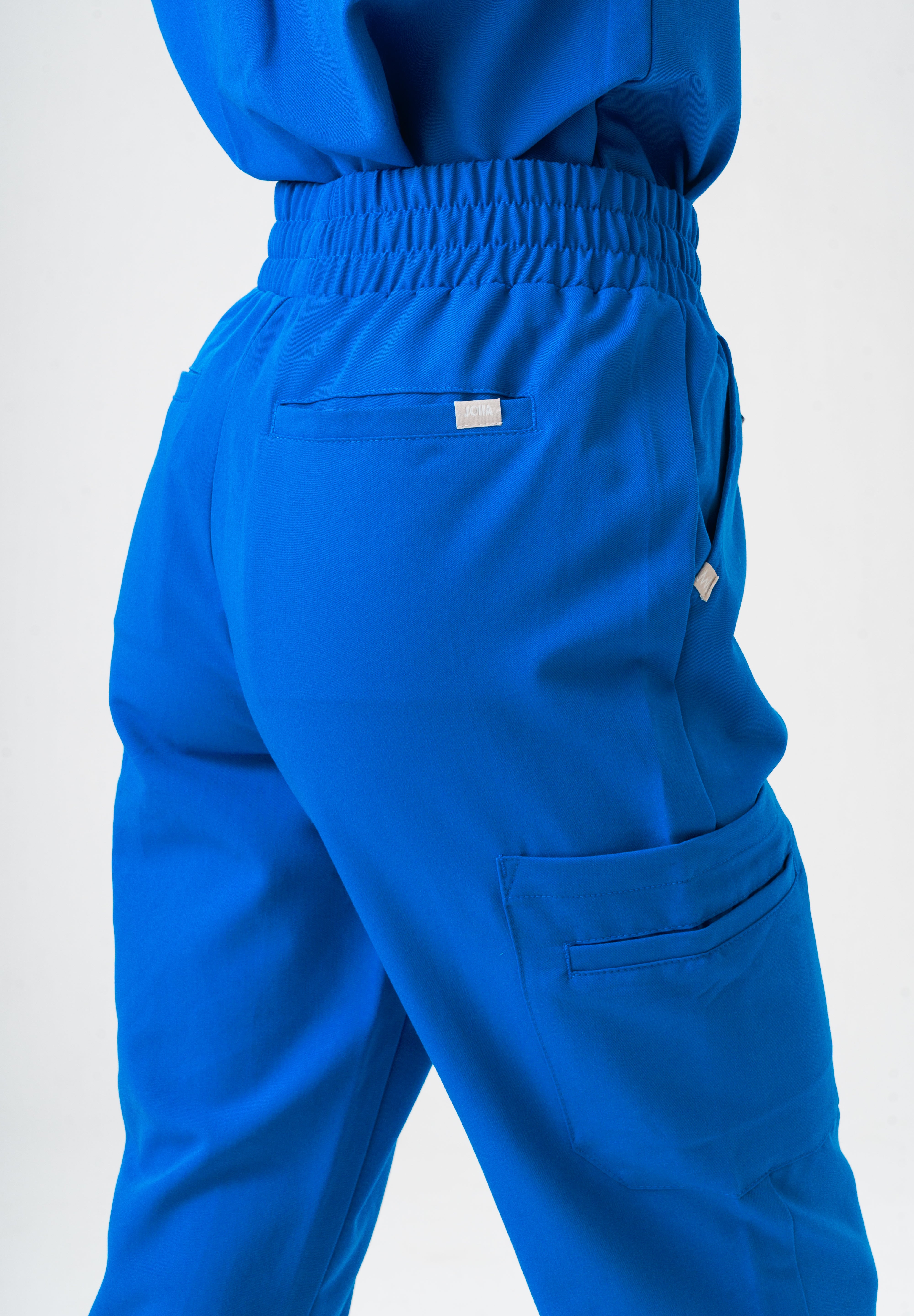 Pantalon de gommage Anastasia Jogger - Bleu royal