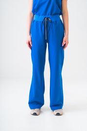 Pantalon de gommage large ACE - Bleu royal