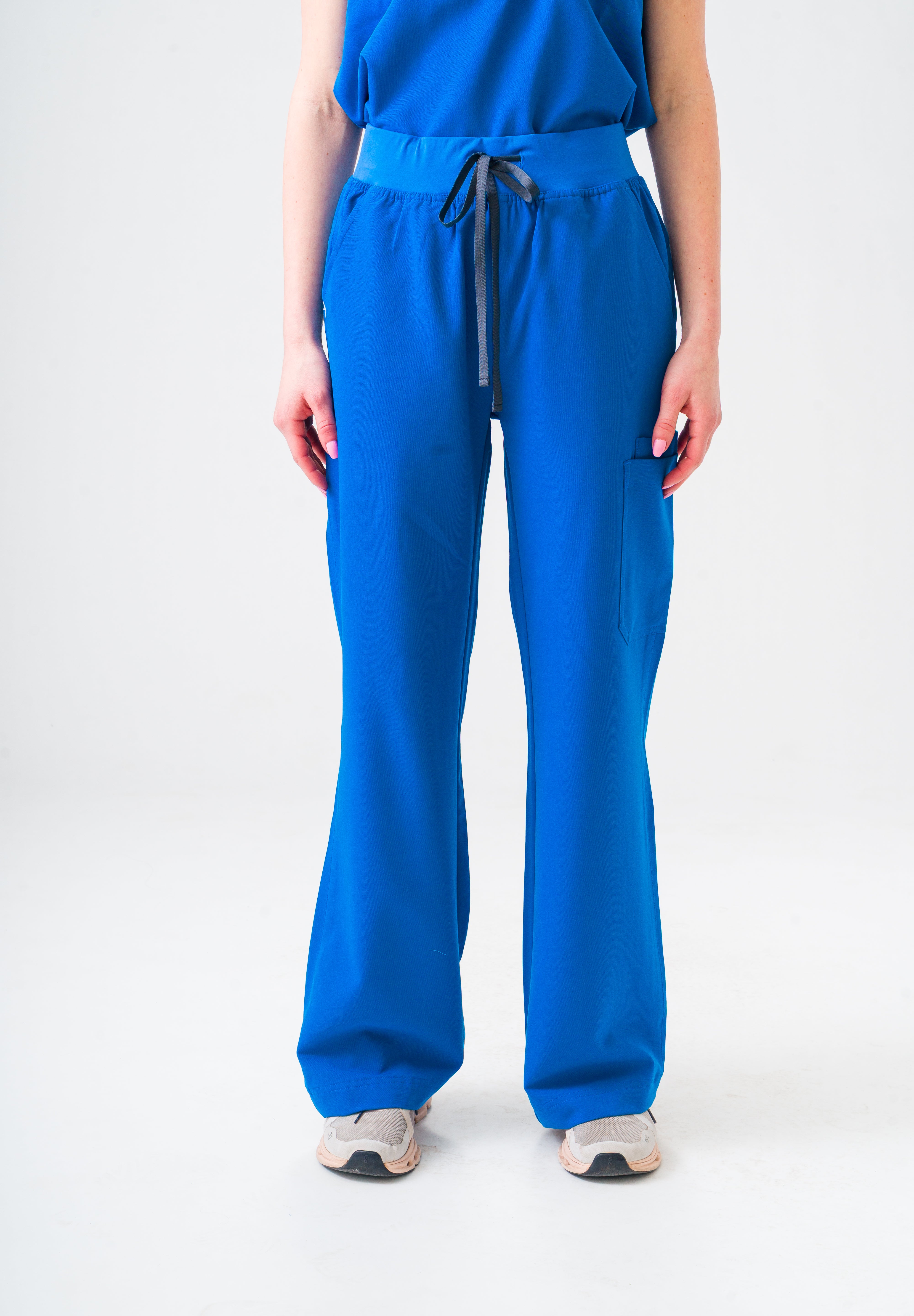 Pantalon de gommage large ACE - Bleu royal