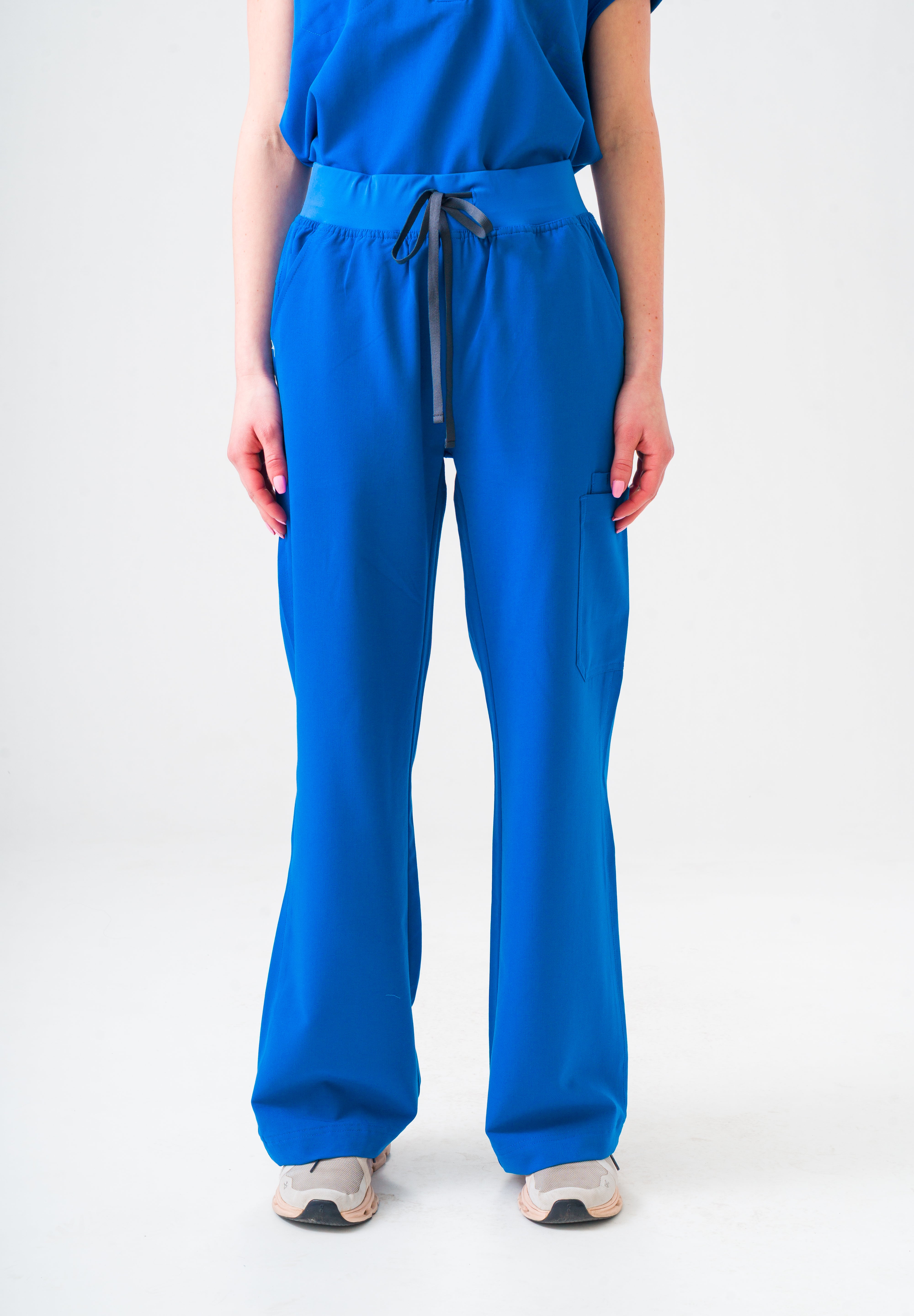 Pantalon de gommage large ACE - Bleu royal