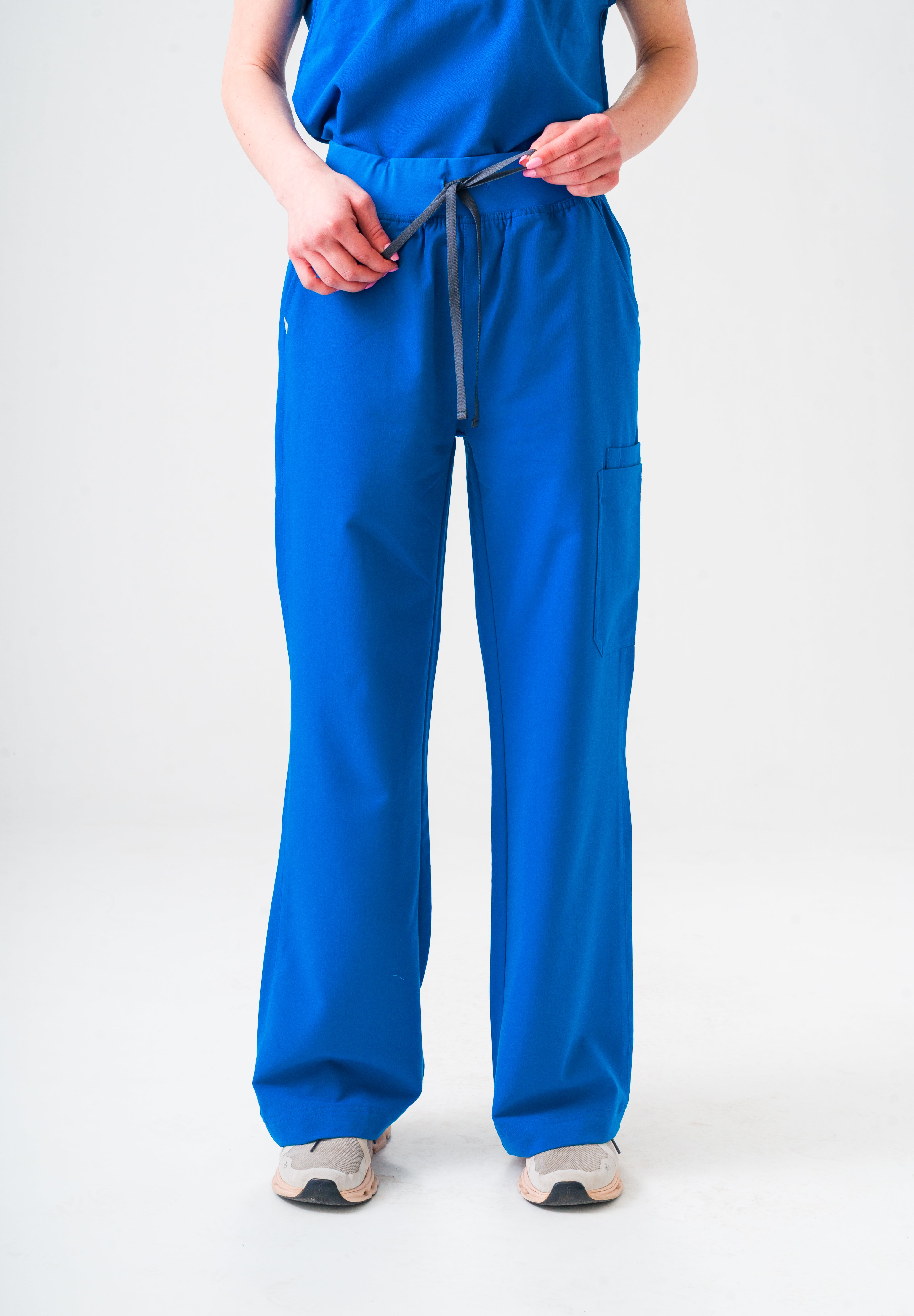 Pantalon de gommage large ACE - Bleu royal