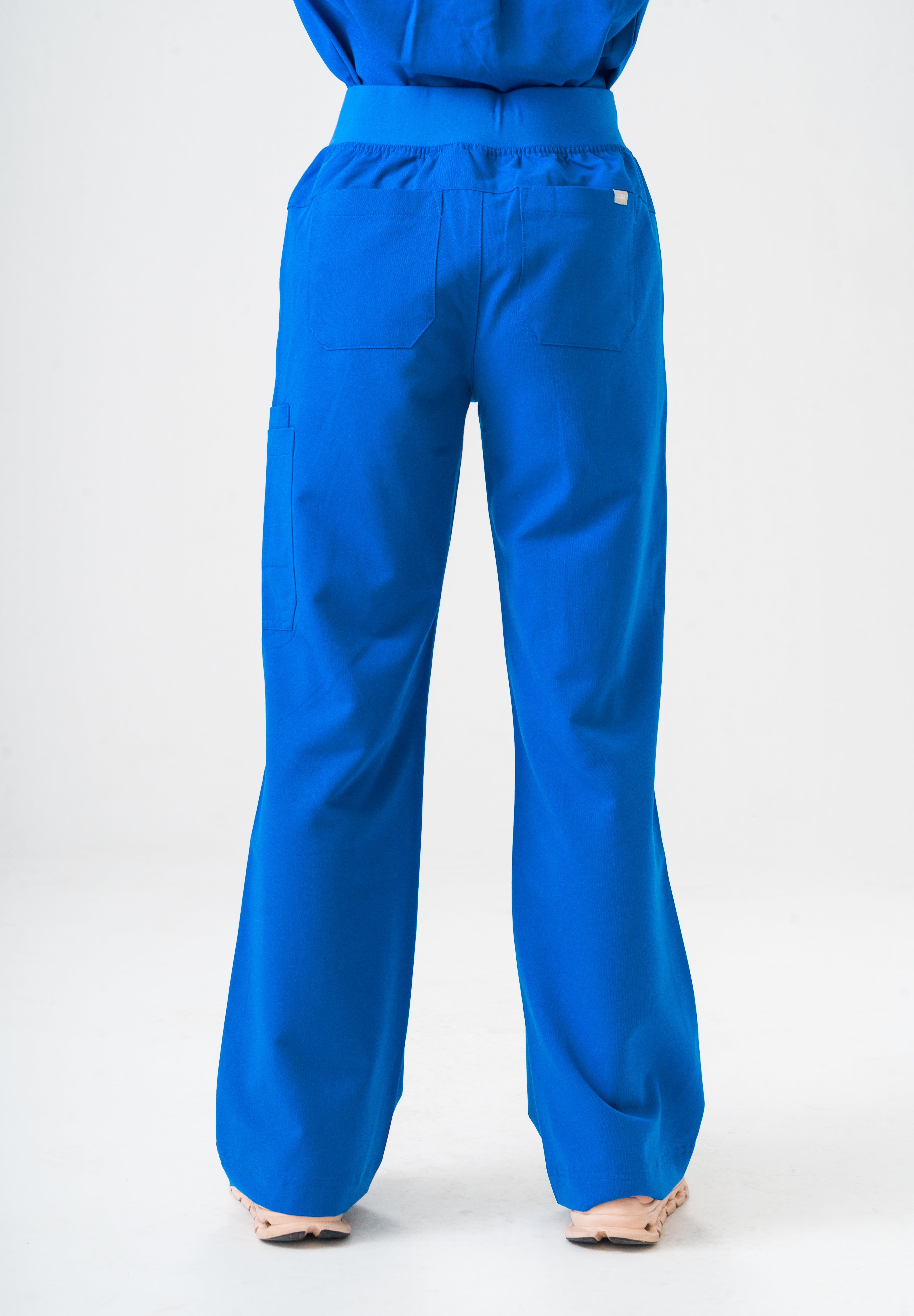 Pantalon de gommage large ACE - Bleu royal
