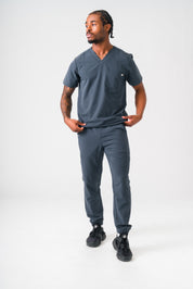 Kian Jogger Scrub Pants - Pewter