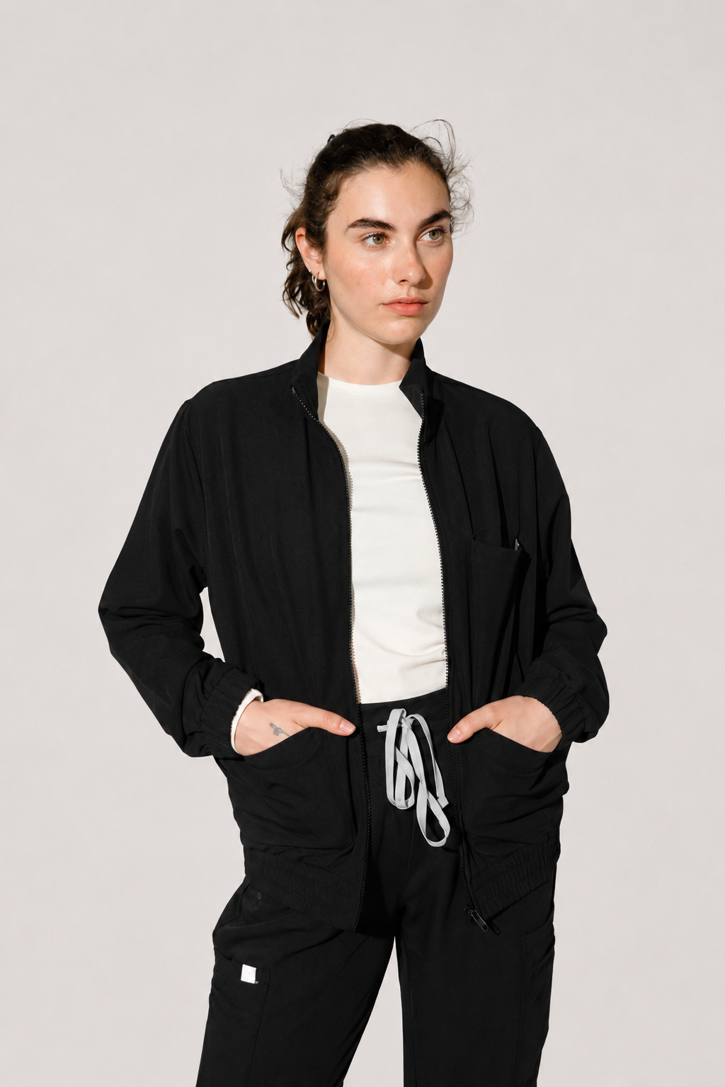 Veste de gommage Thalia 2.0 - Noire