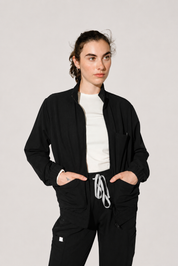 Veste de gommage Thalia 2.0 - Noire