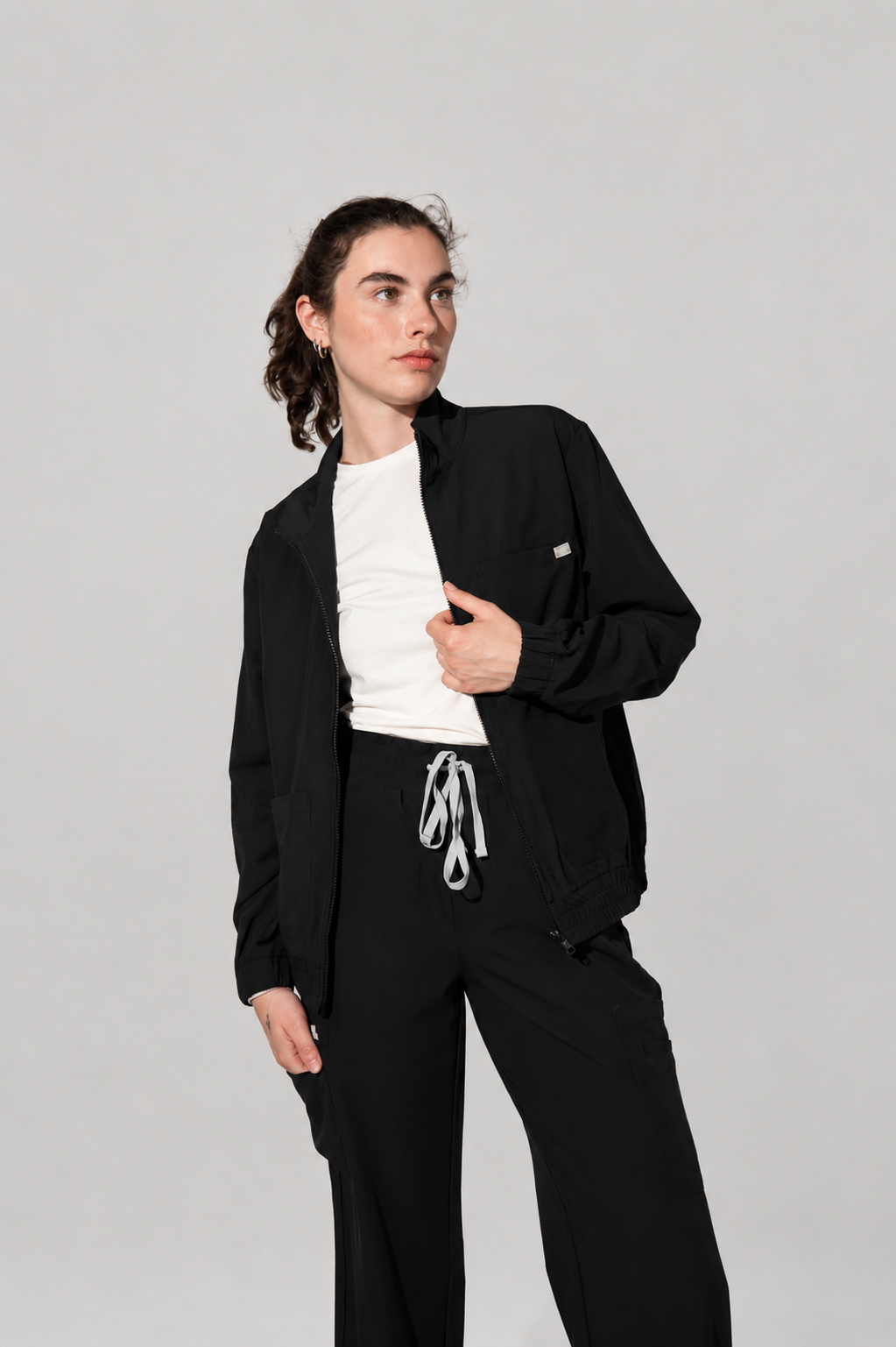 Veste de gommage Thalia 2.0 - Noire