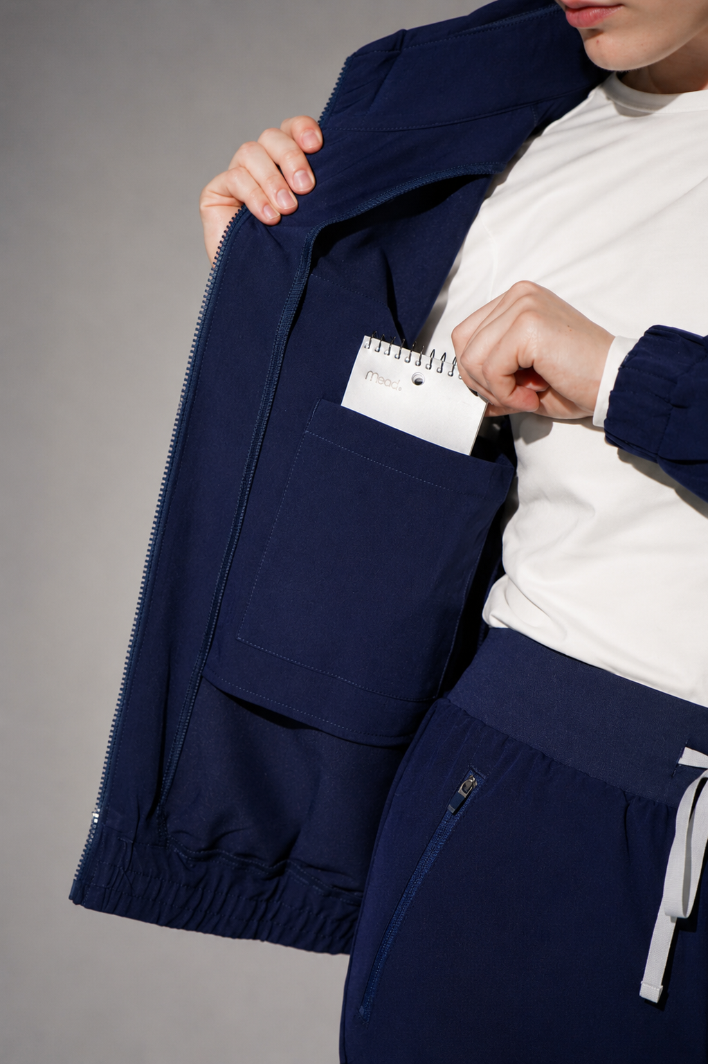 Thalia 2.0 Scrub Jacket - Navy