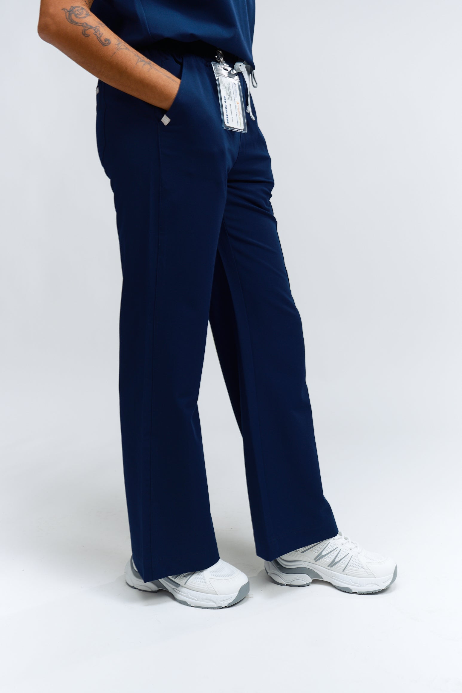 Pantalon de travail ACE coupe large - Marine