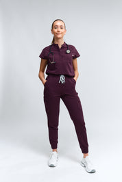 Pantalon de gommage Anastasia - Violet Royal