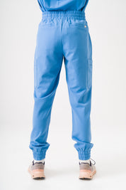 Anastasia Jogger Scrub Pants -  Ceil Blue