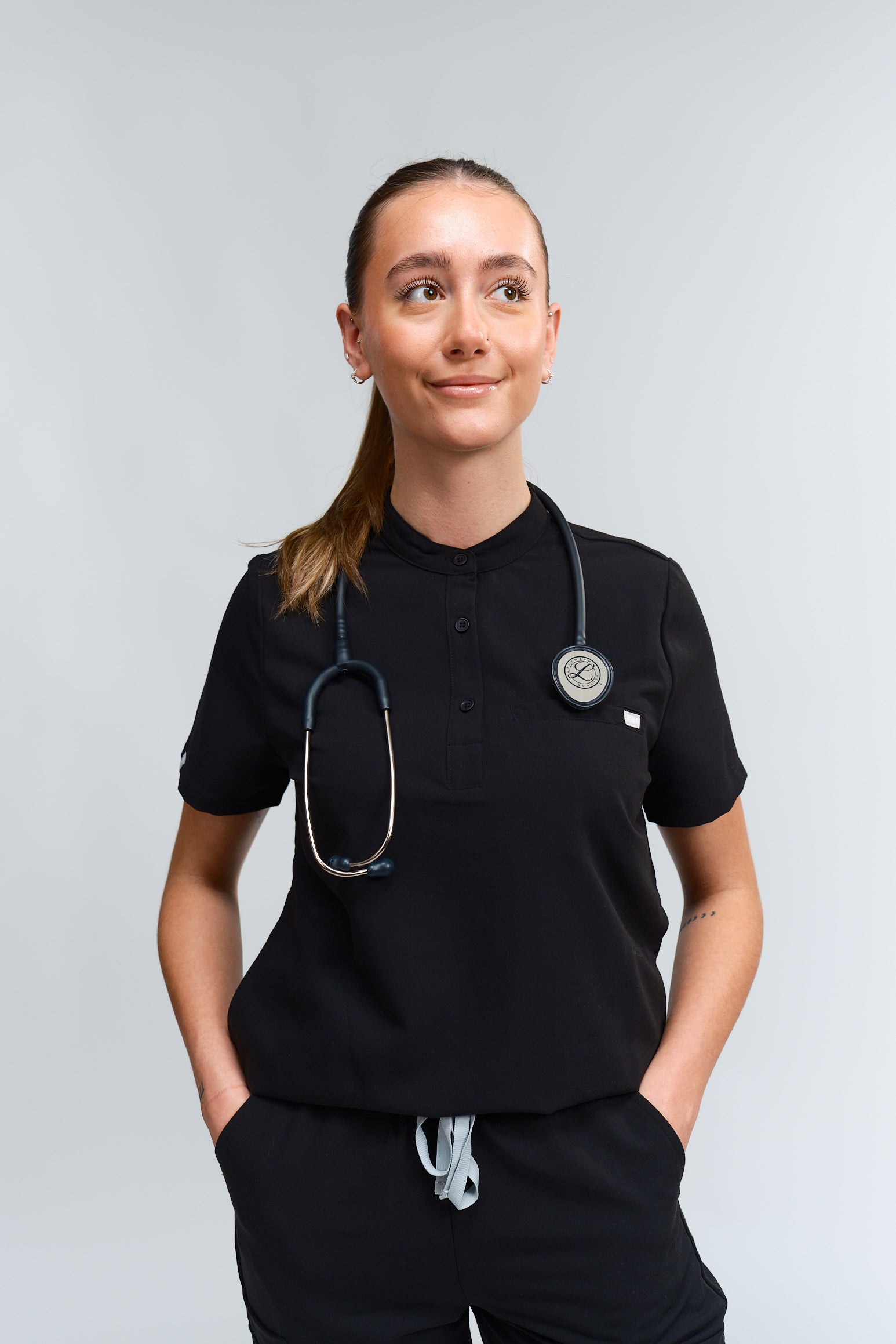 Haut d'uniforme Gloria - Noir