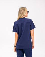 Tunique médicale Gloria - Bleu marine