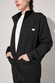 Katherine Scrub Jacket -Black