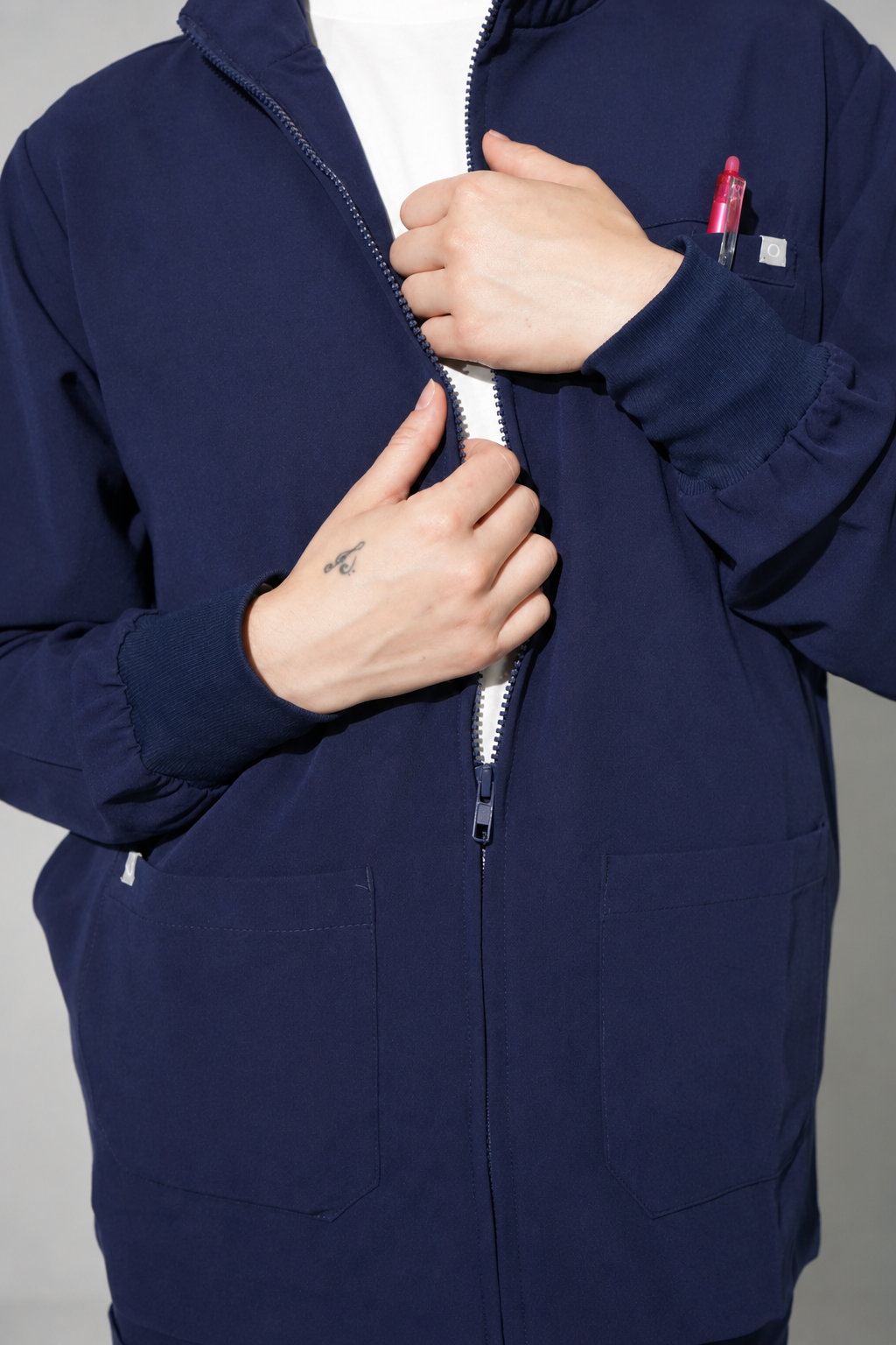 Katherine Straight Jacket- Navy
