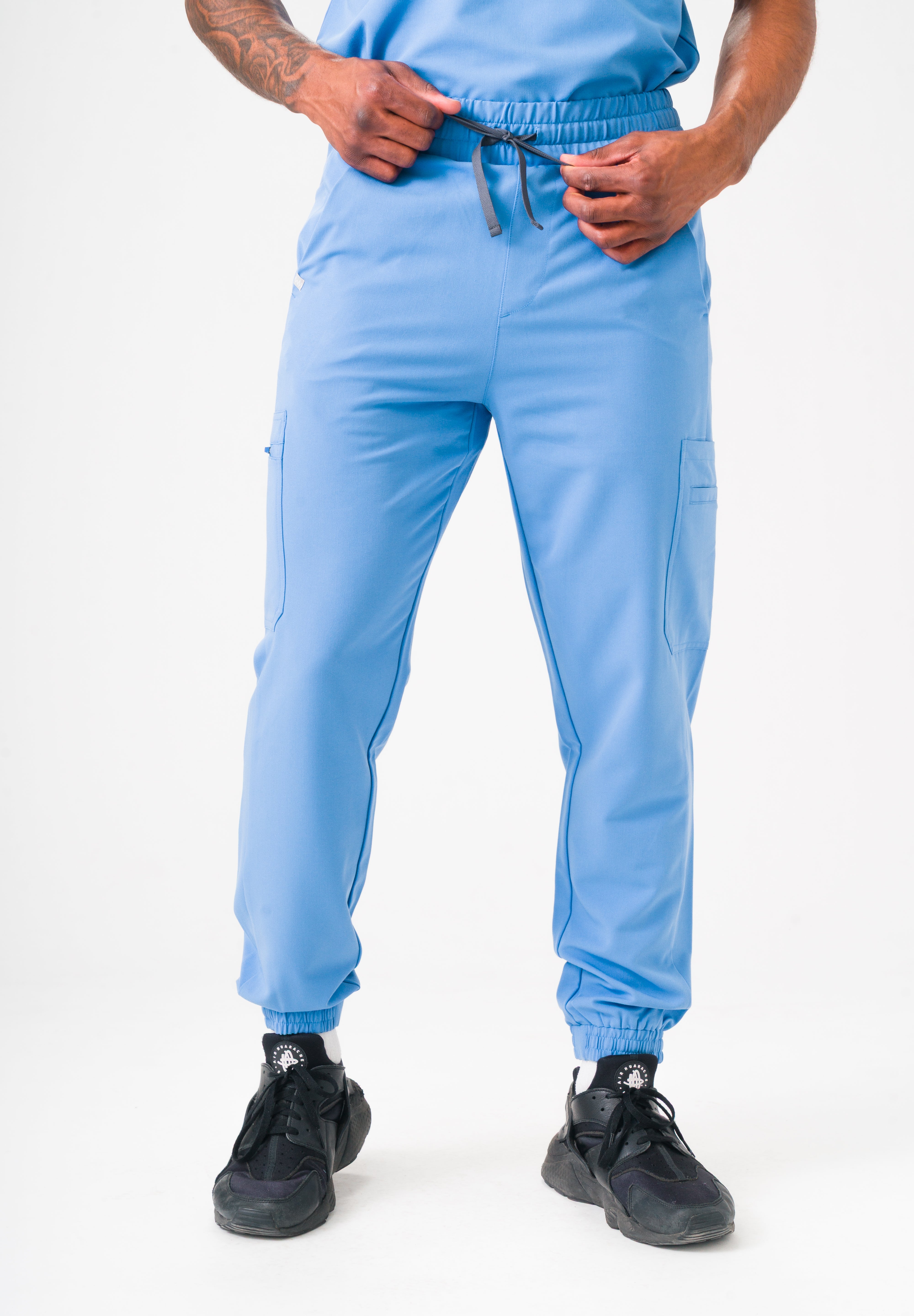 Kian Jogger Scrub Pants - Ceil Blue