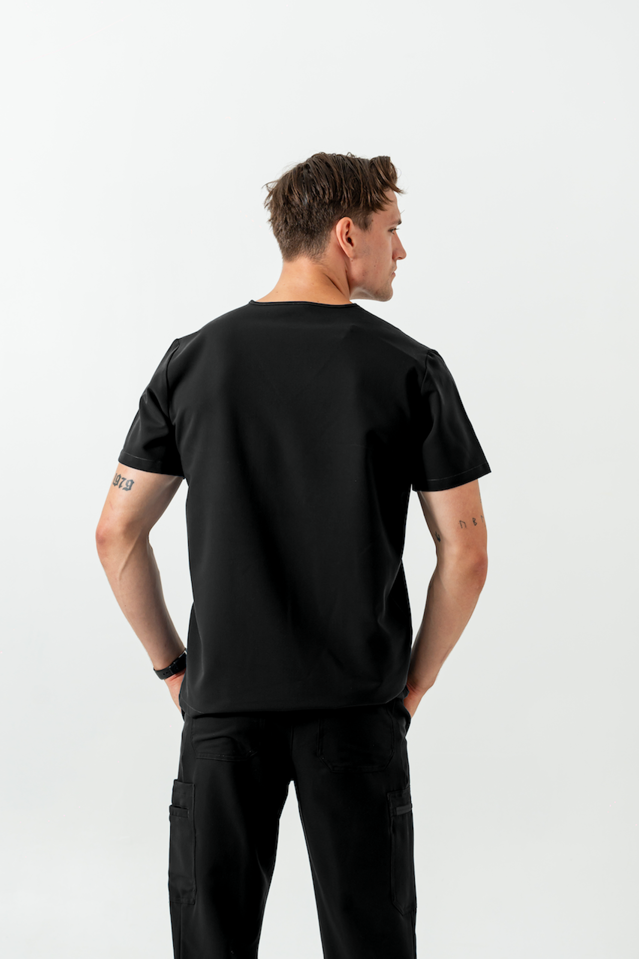 Pantalon de gommage Kian Jogger - Noir - le cours de remplissage