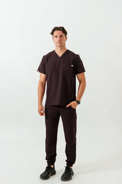 Kian Jogger Scrub Pants - Espresso