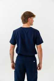 Kian Jogger Scrub Pants - Navy