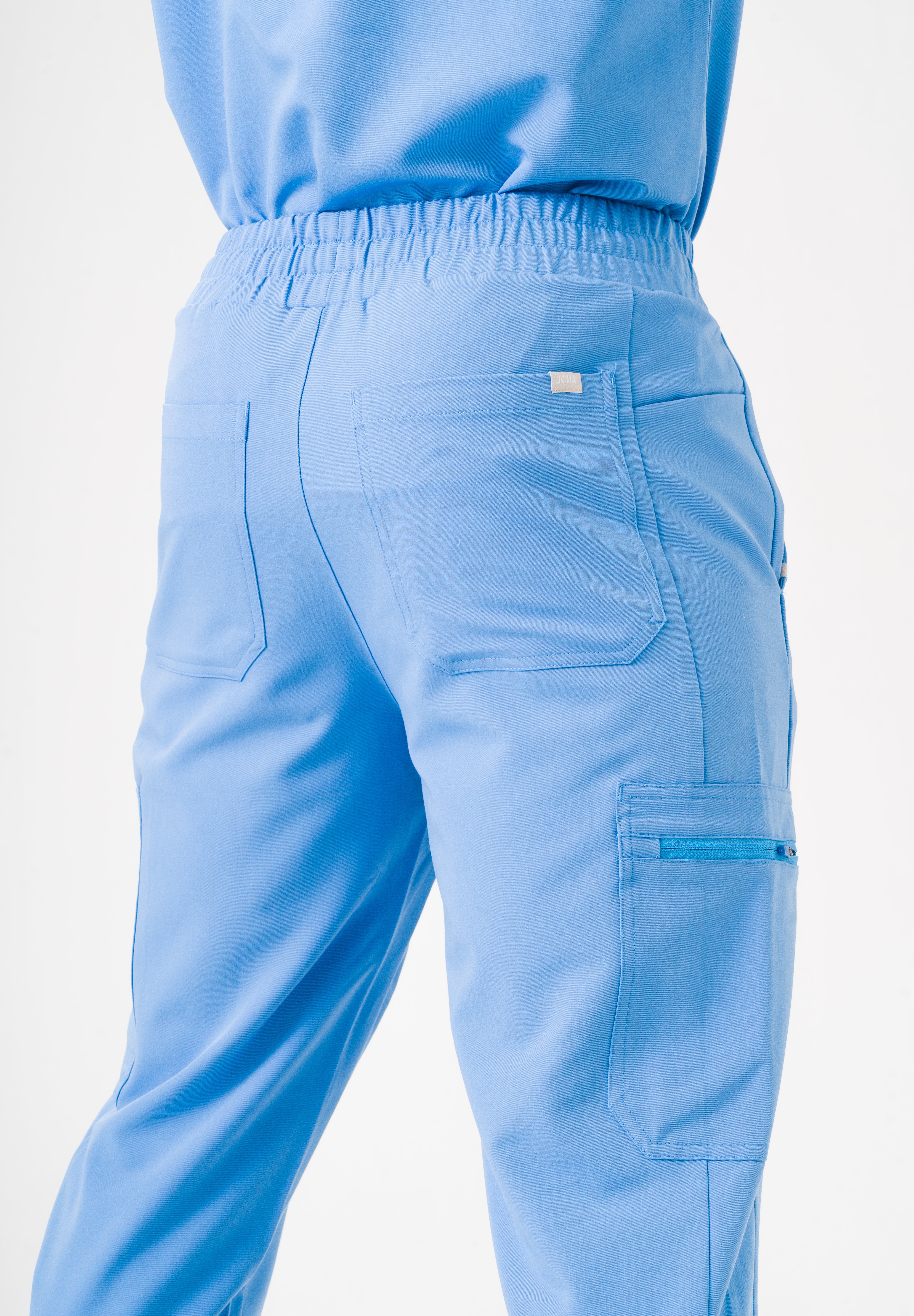 Kian Jogger Scrub Pants - Ceil Blue