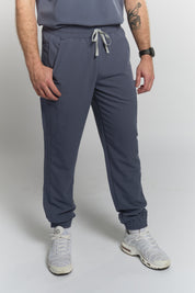 Kian Jogger Scrub Pants - Stormy Grey