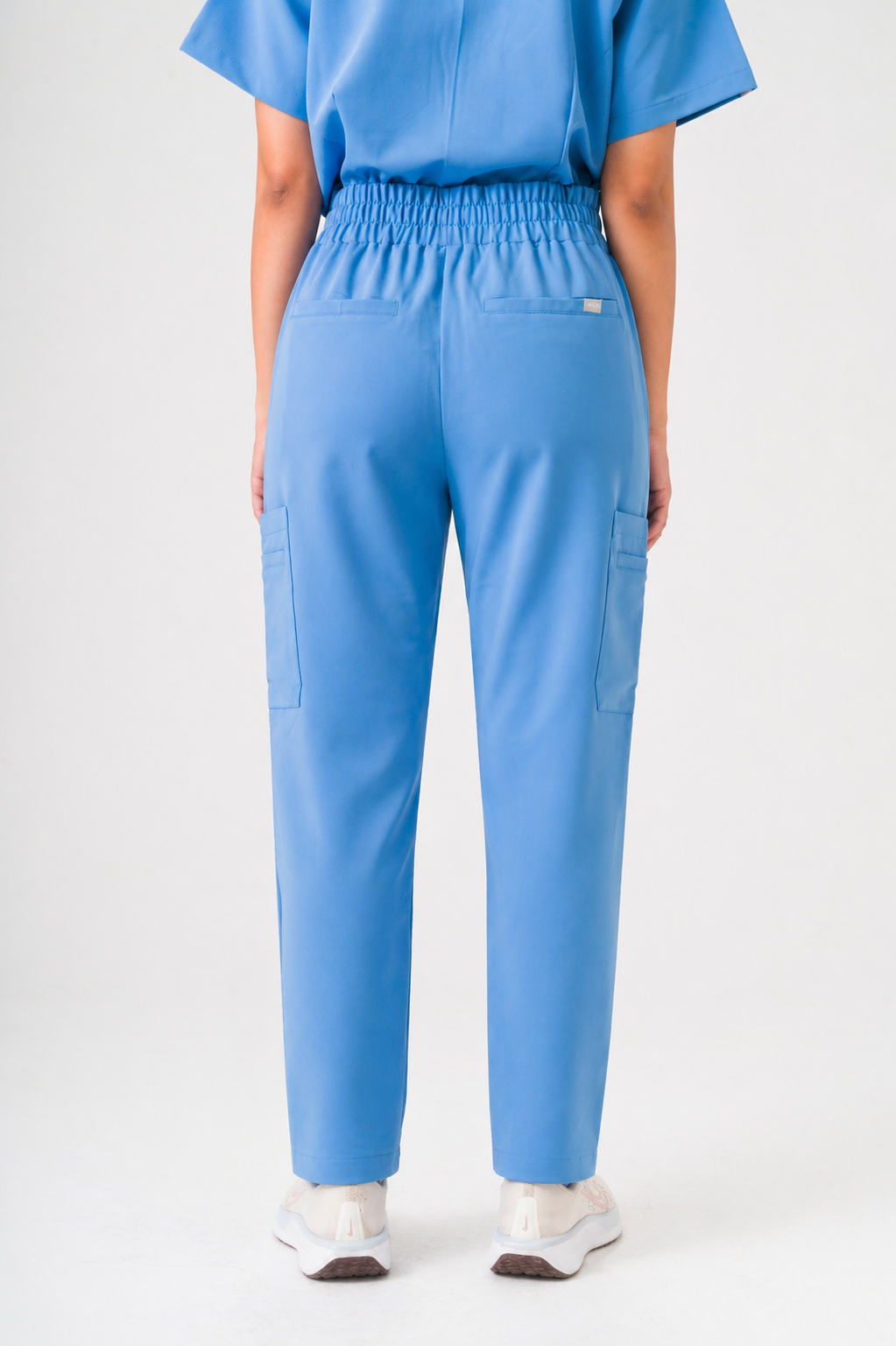 Pantalon de tenue Lulu à jambe droite - Bleu ciel