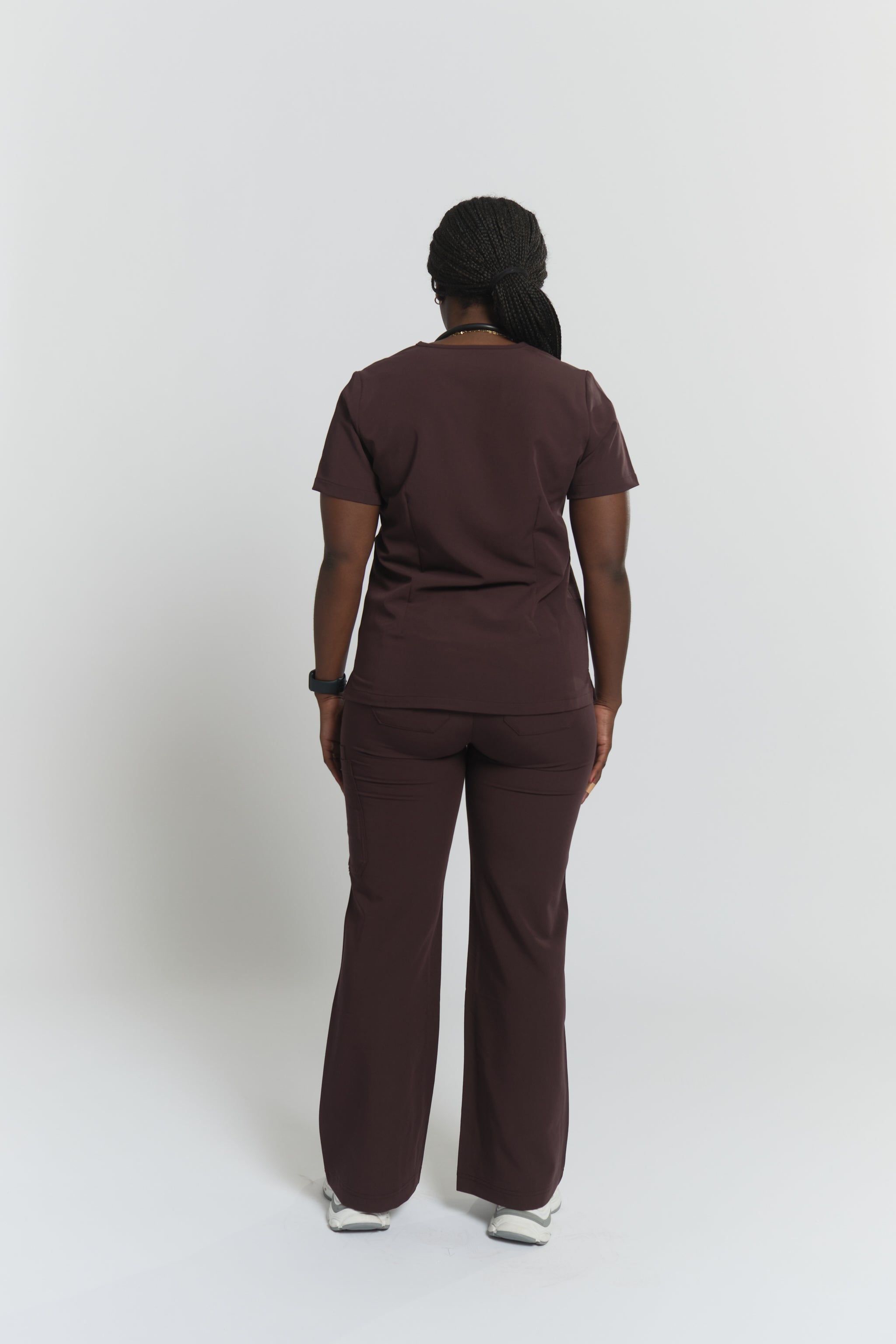 Haut d'uniforme Olivia - Espresso