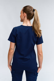 Tunique médicale Olivia - Marine