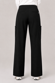 Pantalon de travail ample Quinn – Noir
