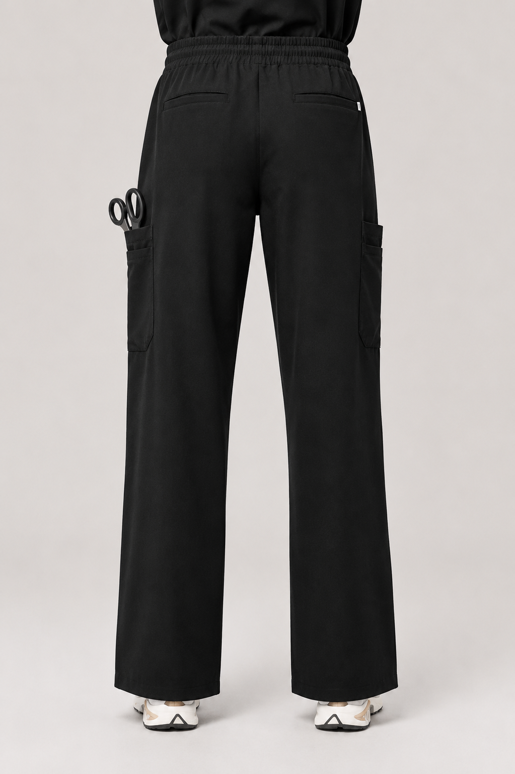 Pantalon de travail ample Quinn – Noir