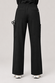 Pantalon de travail ample Quinn – Noir